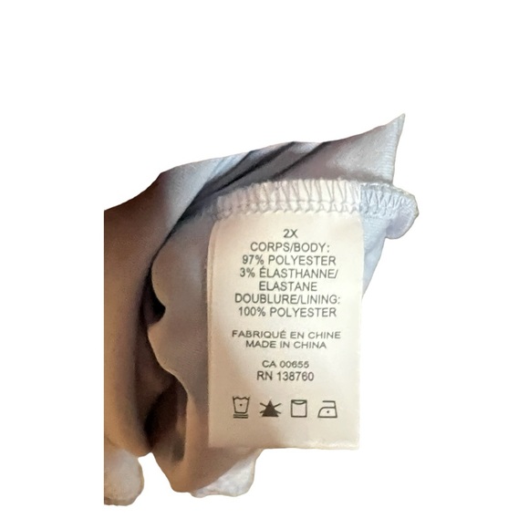 An Addition Elle faux wrap dress in size 2X - Picture 5 of 7